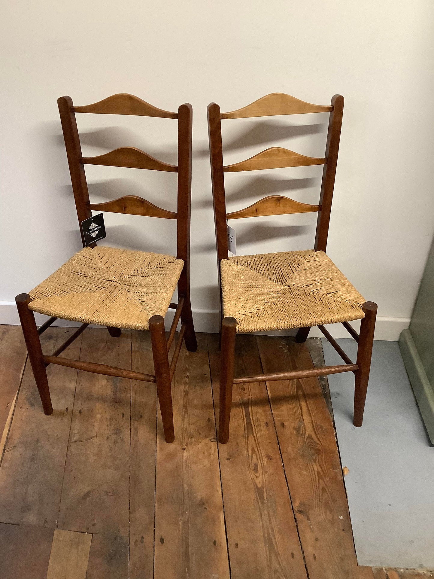 Vintage Rush Seated Chairs