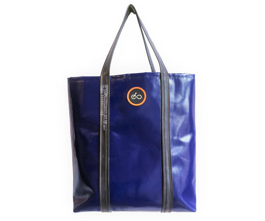 RECYCLED LORRY CURTAIN TOTE BAG "THE MARTHA" - Nostalgia Furniture & Gifts